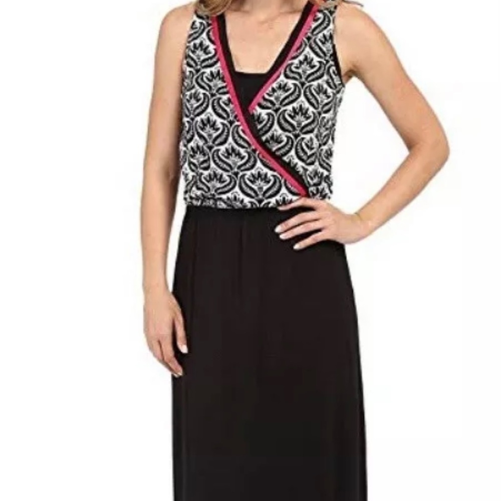 Hatley women’s floral maxi dress jersey Sz large